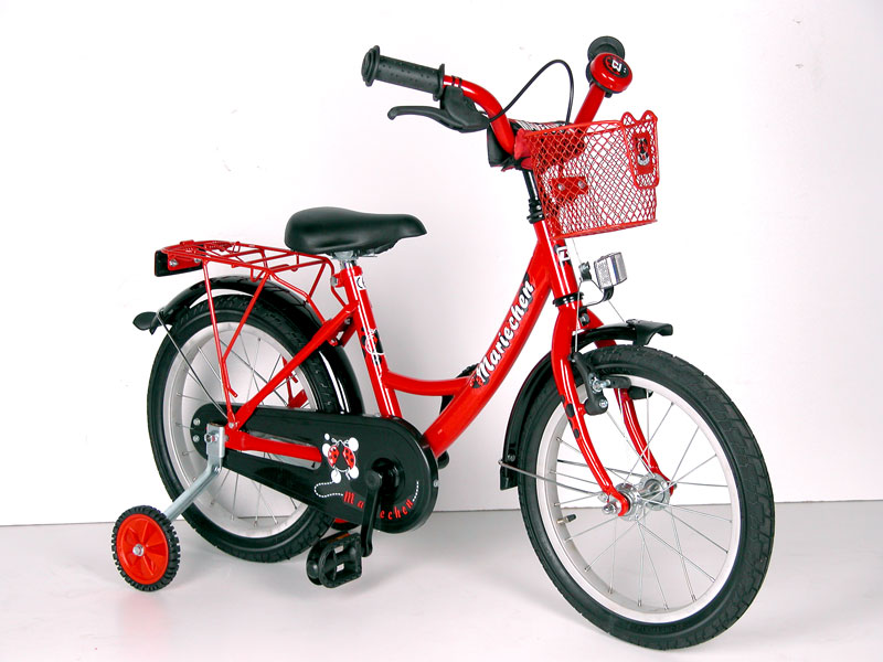 16 Zoll KINDERFAHRRAD MARIECHEN FAHRRAD KINDER RAD ROT eBay
