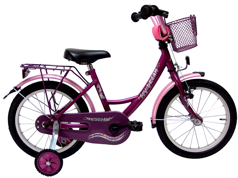 16 Zoll Kinderfahrrad My Dream Fahrrad Kinder Rad Lila eBay